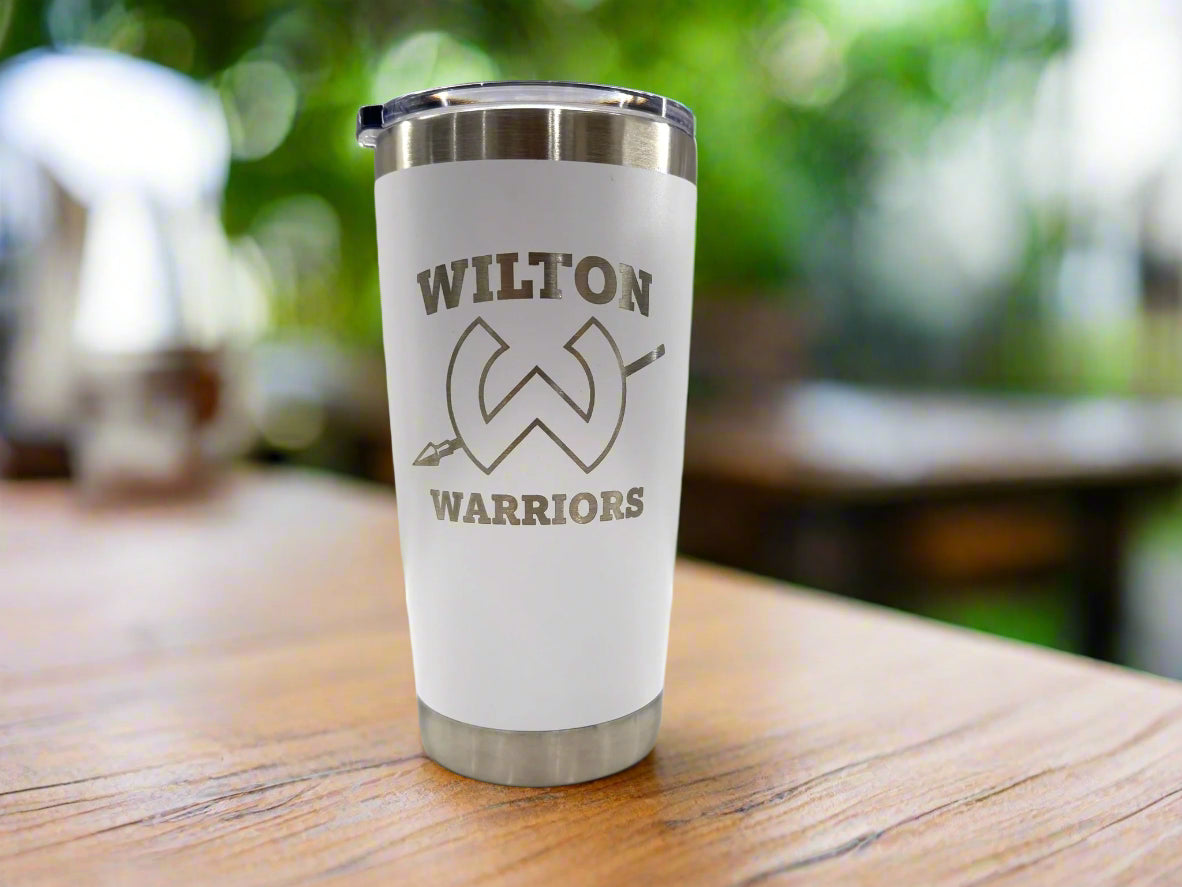 Wilton Warriors 20oz Drink Tumbler