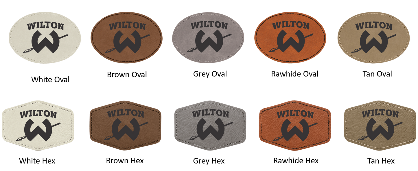 Trucker Hat with Engraved Leather Patch - Multiple Styles