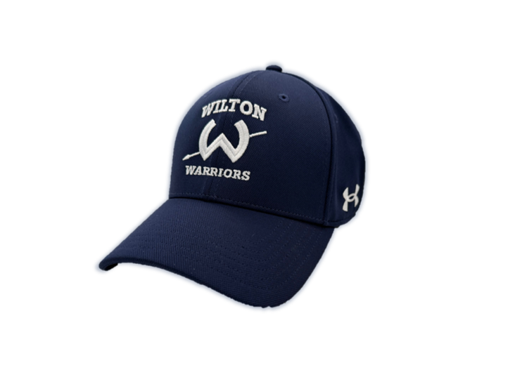 UA Midnight Blitzing Cap 2.0 - Embroidered with Wilton Warriors Logo