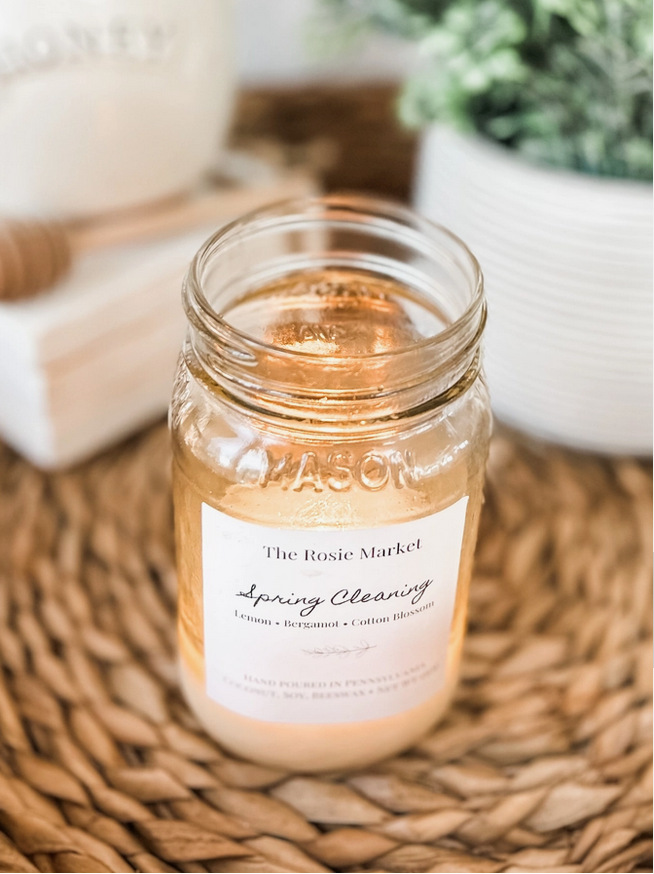 Mason Jar Candle - Choose Your Scent